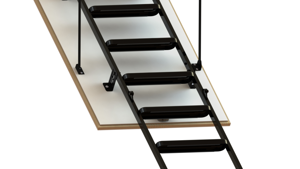 Чердачная лестница Oman Metal T3 60x120 см h-2,8m