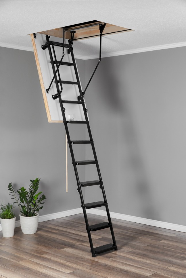 Чердачная лестница Oman Metal T3 60x120 см h-2,8m