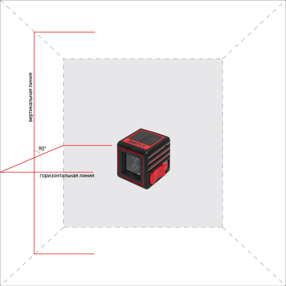 Нивелир лазерный ADA CUBE BASIC EDITION