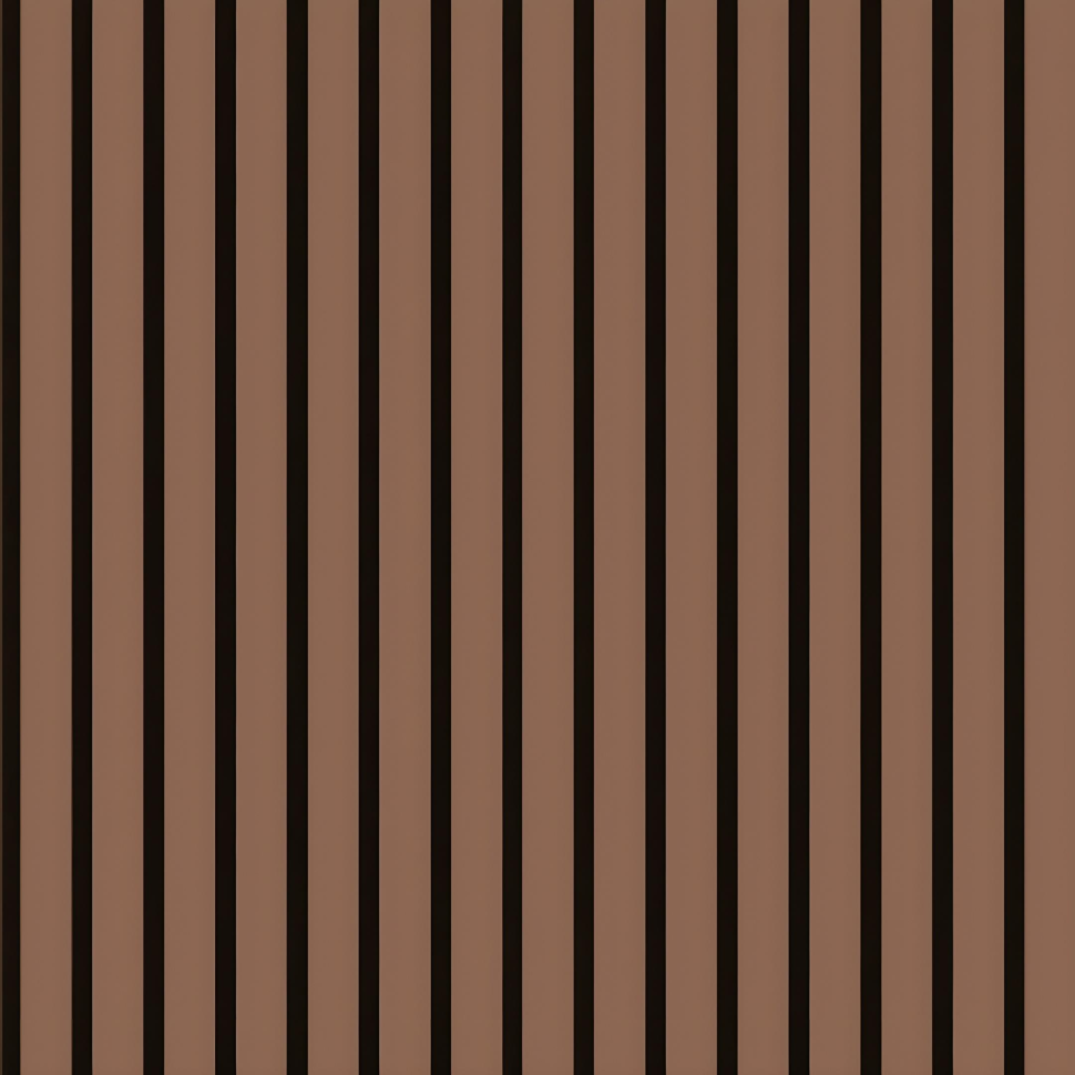 Панель МДФ Стеновая Акустическая Stella Trend De Luxe Terracotta 2780х600х21 мм (1шт = 1,668м²)