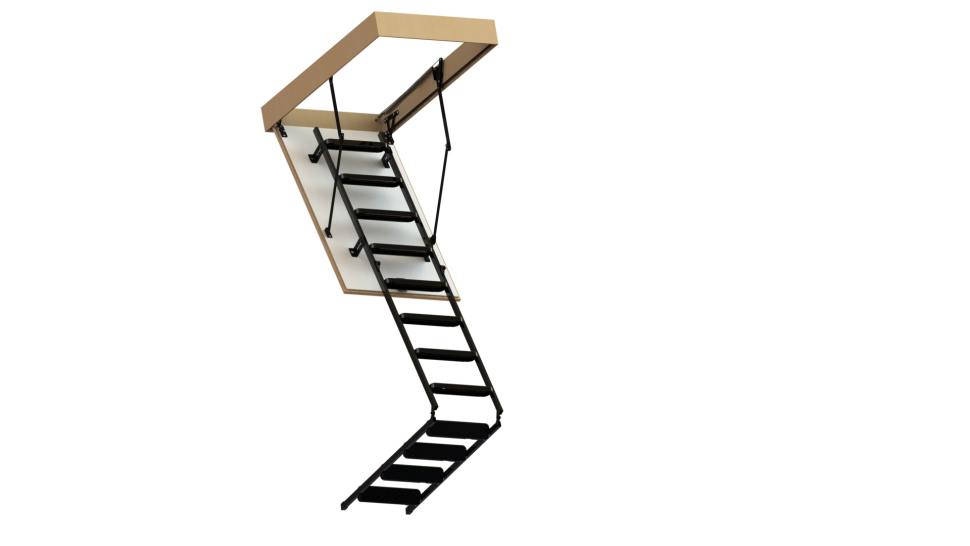 Чердачная лестница Oman Metal T3 70x120 см h-2,8m