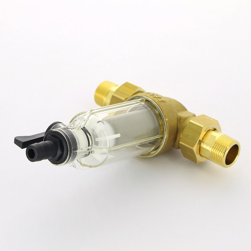 Фильтр промывной BWT Protector mini 3/4 100 мкм для х/в пластик. колба