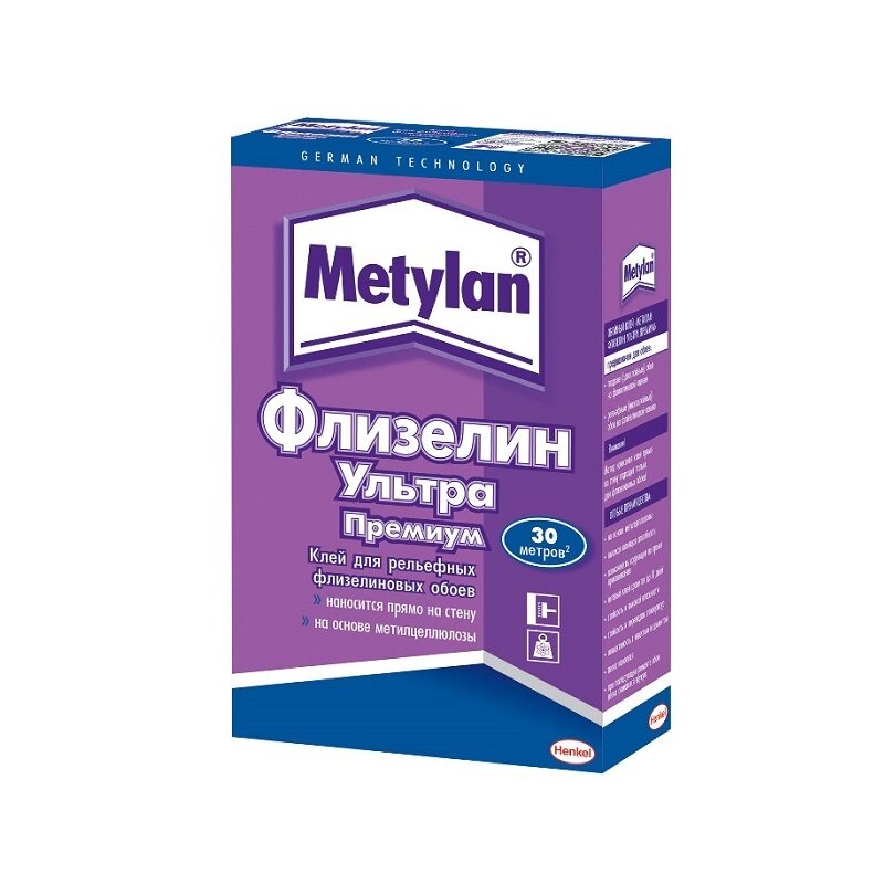 Клей для обоев Metylan Флизелин Ультра Премиум (250 г)