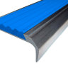 Противоскользящий накладной угол-порог 42 мм/23 мм синий 1 метр