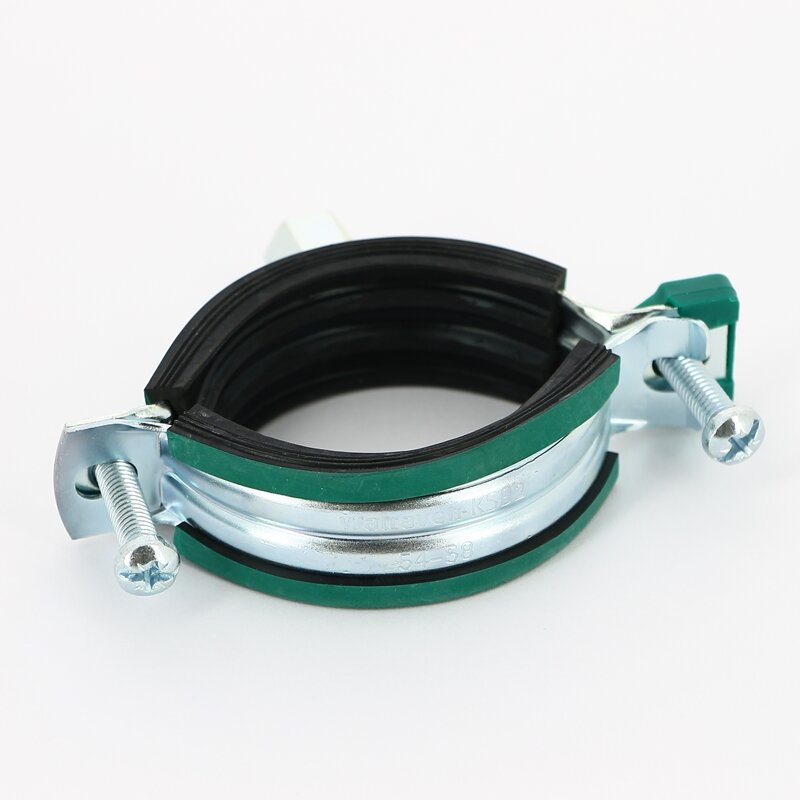 Хомут для труб KSB2 Walraven M8/М10 (54-58 мм) 2-х винт. с уплотн. epdm, быстрый замок