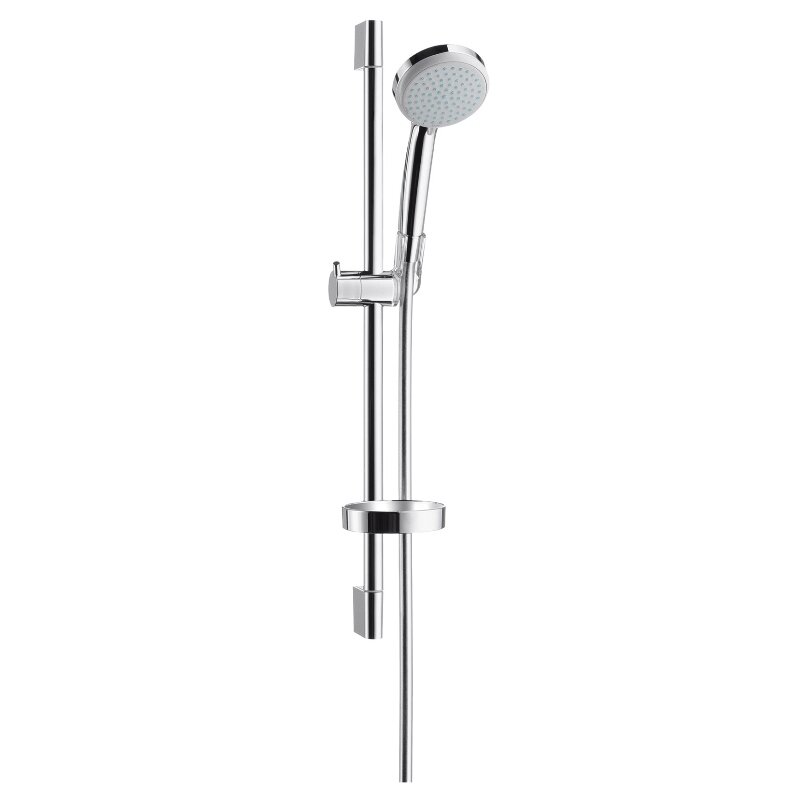 Душевой гарнитур HansGrohe HG Croma 100 Vario со штангой 65 см и мыльницей хром