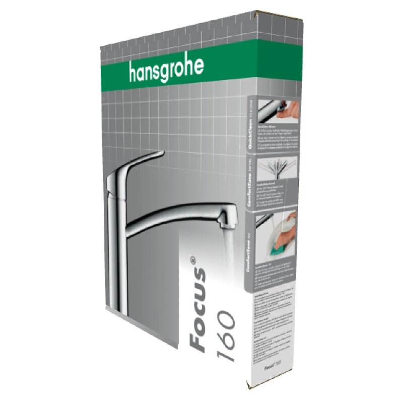 Кухонный смеситель HansGrohe 160 HG Focusоднорычажный хром