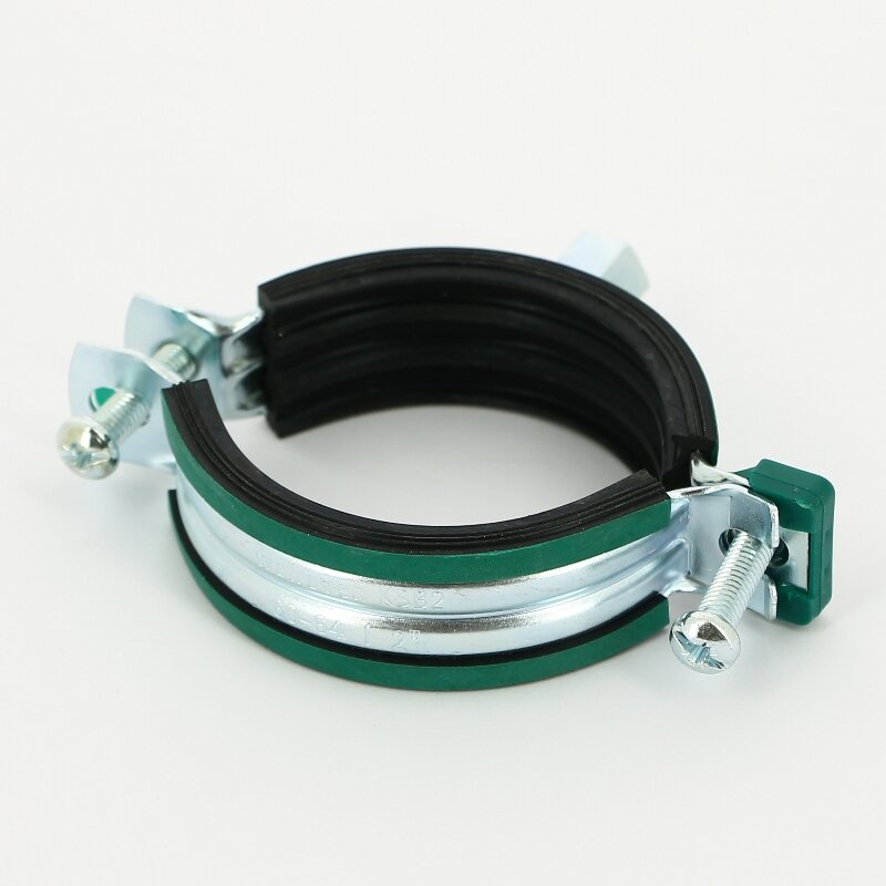 Хомут для труб KSB2 Walraven M8/М10 2 (60-64 мм) 2-х винт. с уплотн. epdm, быстрый замок