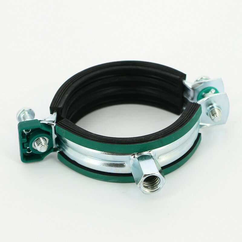 Хомут для труб KSB2 Walraven M8/М10 2 (60-64 мм) 2-х винт. с уплотн. epdm, быстрый замок