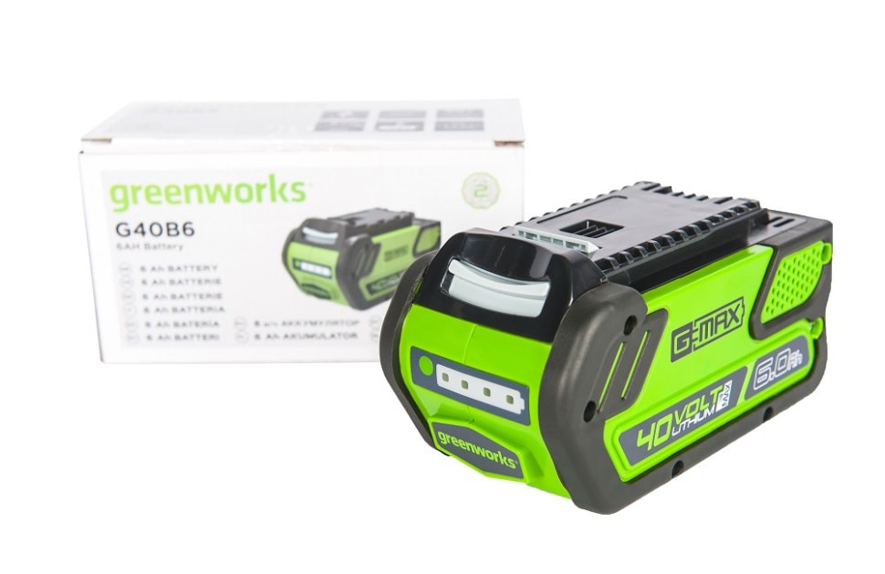 Аккумулятор G-MAX 40V GREENWORKS G40B6