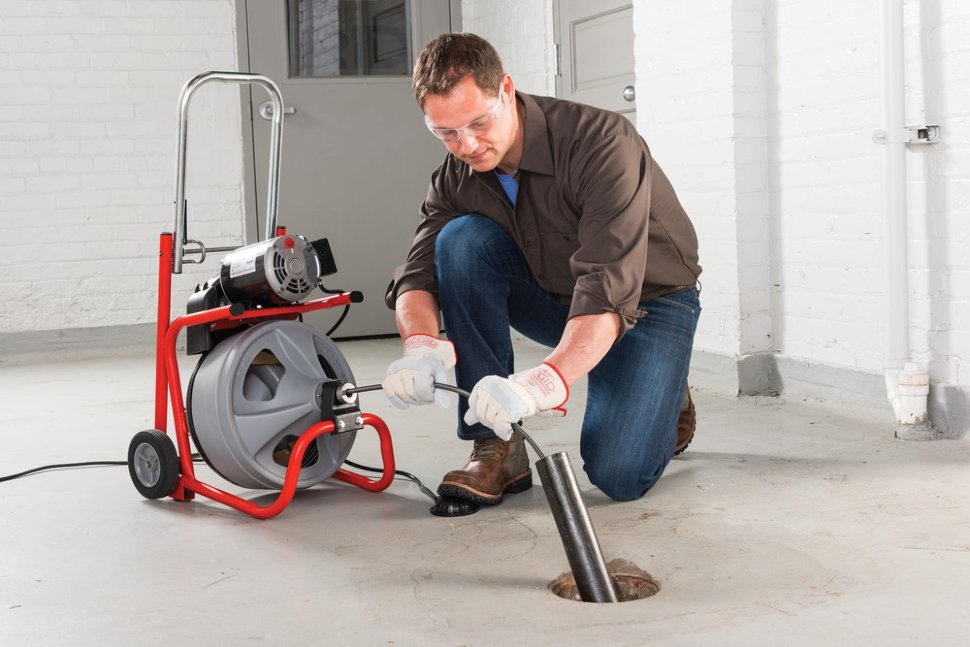Машина прочистная барабанного типа RIDGID K-400 AF с C-45 IW
