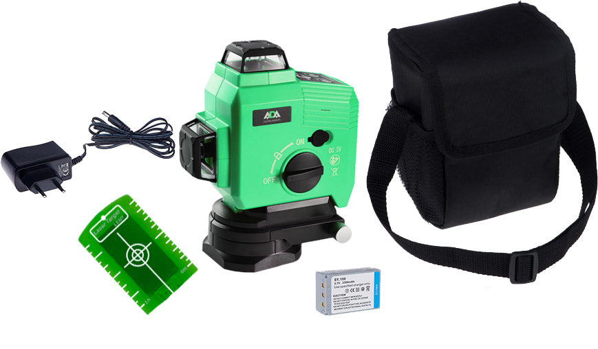Нивелир лазерный ADA TopLiner 3-360 GREEN