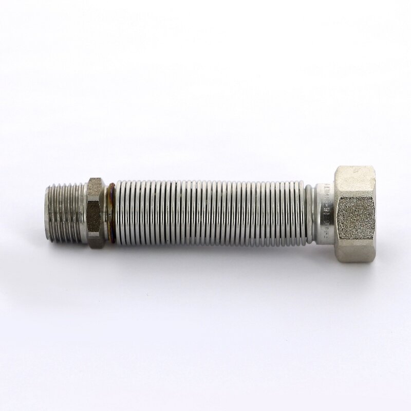 Подводка для воды НВ Flexorapid из нержавеющей стали EMMETI 1/2х3/4 10-19.5см