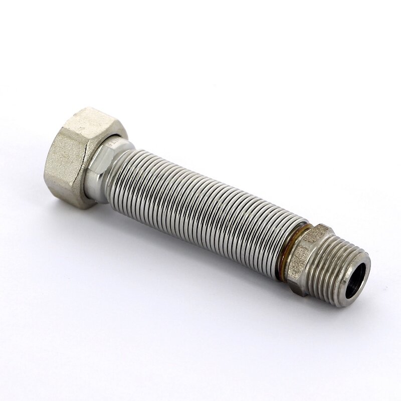 Подводка для воды НВ Flexorapid из нержавеющей стали EMMETI 1/2х3/4 10-19.5см