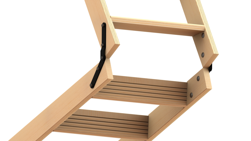 Чердачная лестница Oman Termo 60x140 см h-2,8m