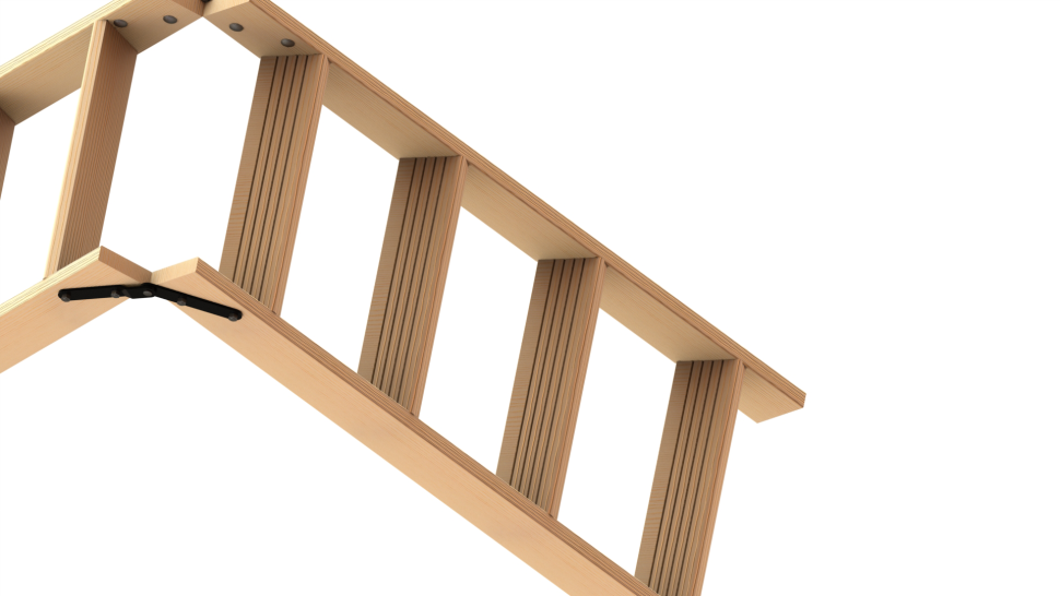 Чердачная лестница Oman Termo 60x140 см h-2,8m