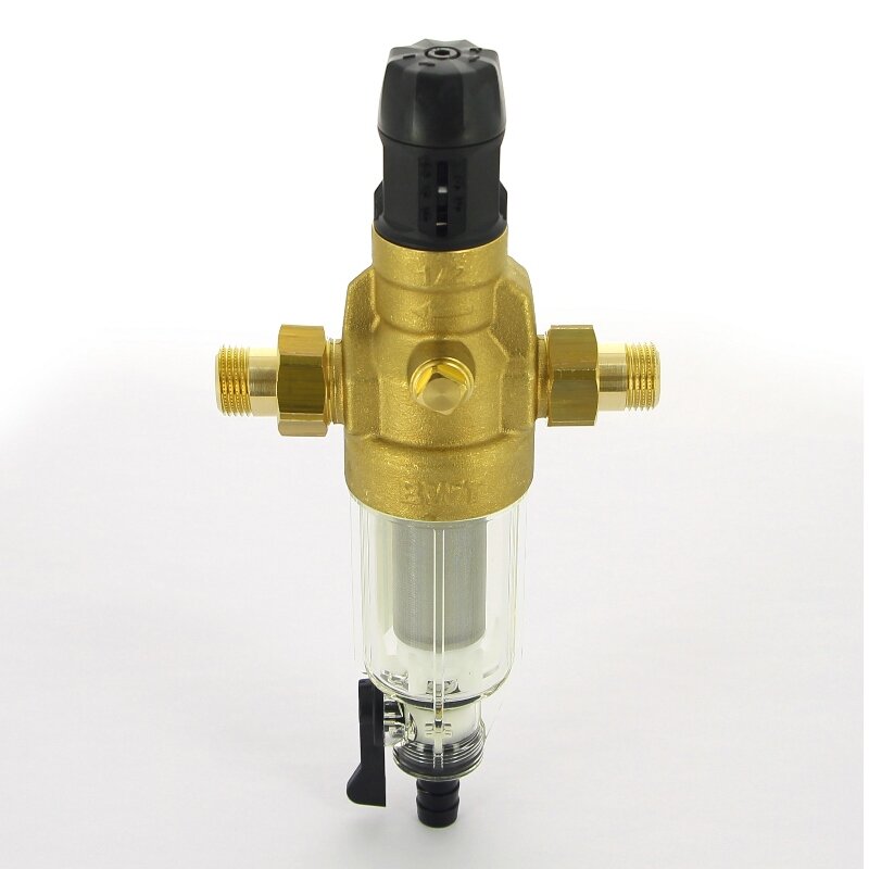 Фильтр промывной BWT Protector mini HWS 1/2 100 мкм для х/в пластик. колба