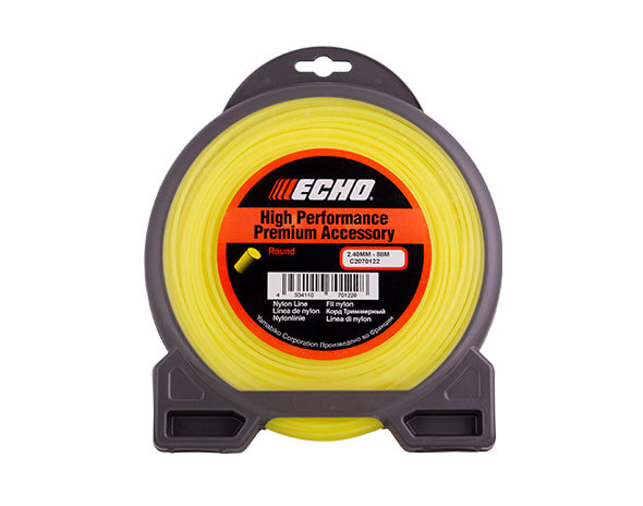 Корд триммерный Echo Round Line 2,4 мм* 88 м (круглый)