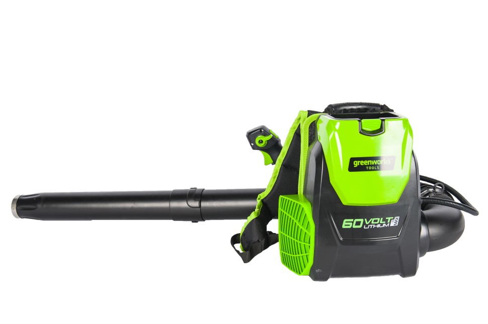Воздуходув ранцевый бесщеточный аккумуляторный GD-60 60V GREENWORKS GD60BPB