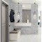 Панель ПВХ STELLA Slim Light Мрамор Грей 673/1 , 2600 х 250 х 5 мм (упак. 15 шт = 9,75м²)