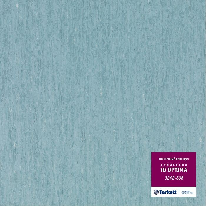 Коммерческий гомогенный линолеум Tarkett iQ Optima 3242 838 2м