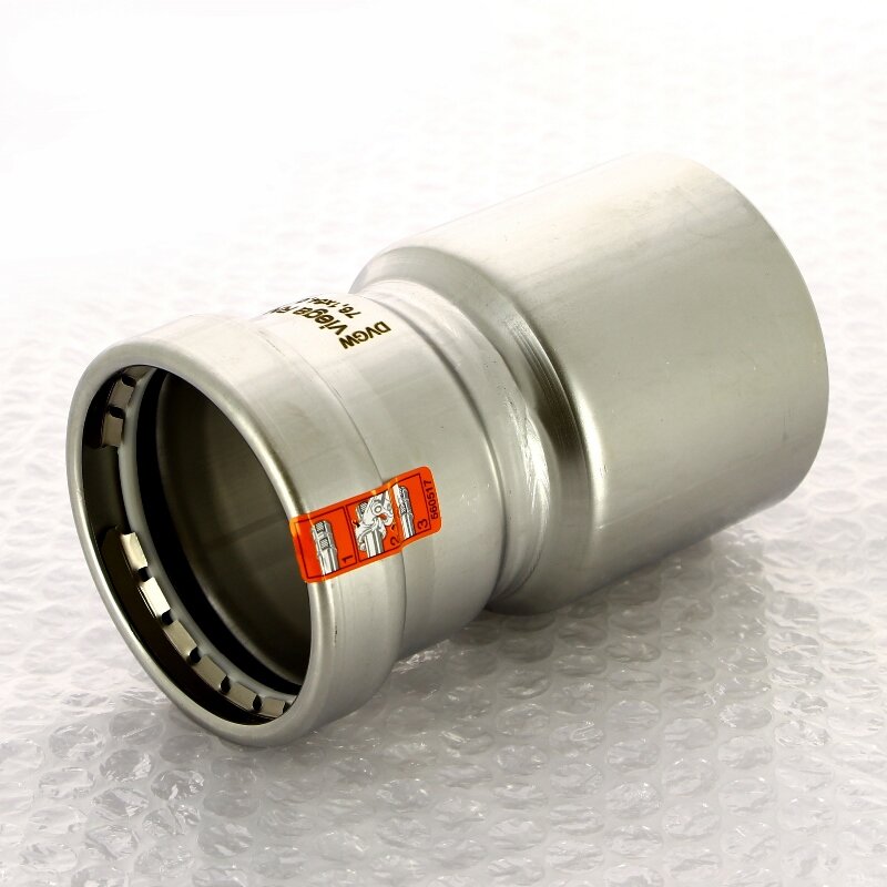 Вставка пресс нержавеющая сталь Sanpress Inox VIEGA 76х64