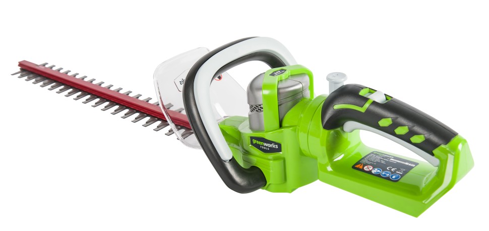 Кусторез аккумуляторный G-24 24V Deluxe GREENWORKS G24HT57
