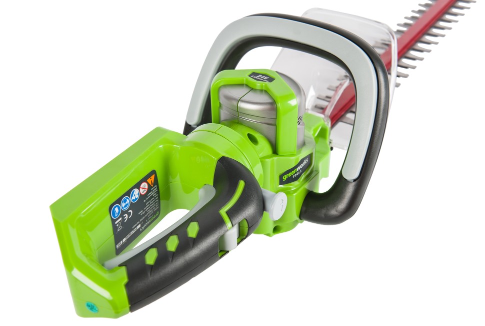 Кусторез аккумуляторный G-24 24V Deluxe GREENWORKS G24HT57