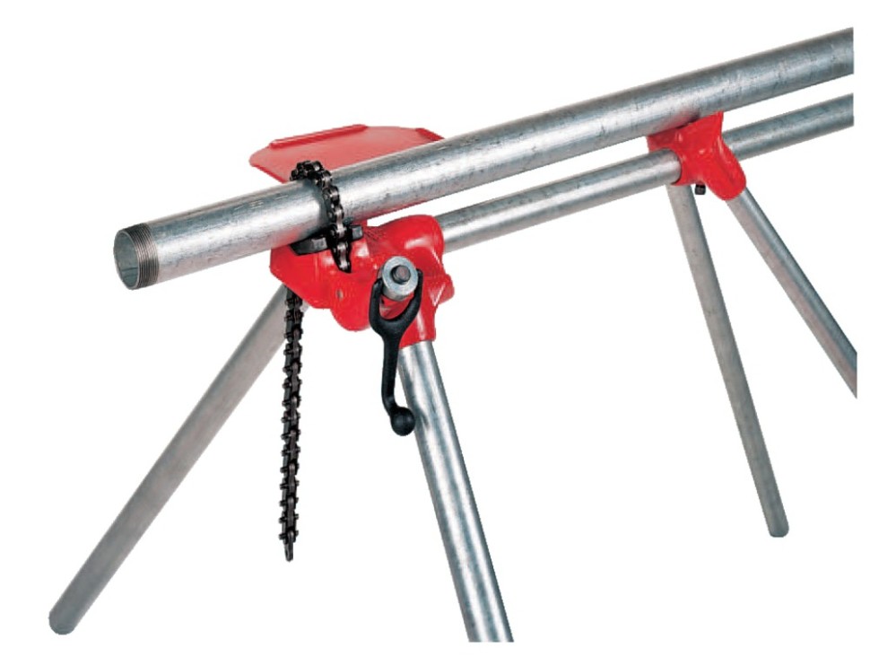 Цепные тиски на стойке с верхним винтом для труб RIDGID 560 1/8 - 5