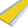 Противоскользящая полоса-порог Стандарт 40 мм желтая 2,7 м