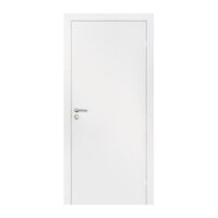 Полотно дверное Olovi, глухое, белое, с/п, б/ф (М9 845х2050х40 мм)