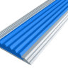 Противоскользящая полоса-порог Стандарт 40 мм синяя 2,7 м
