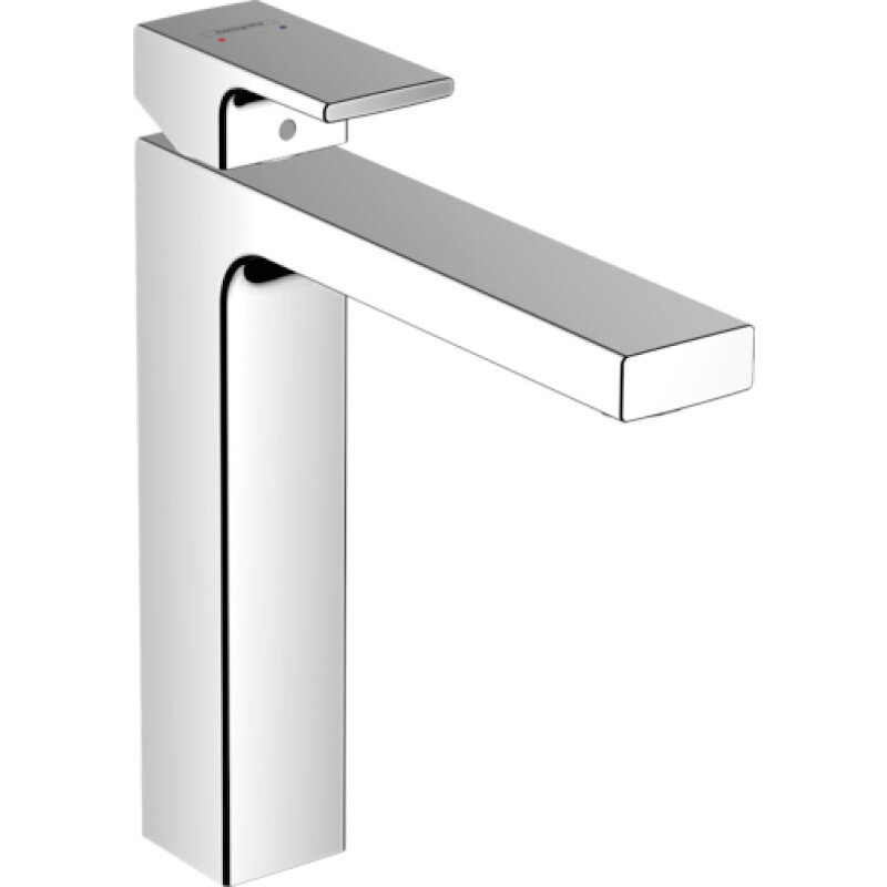 Смеситель для раковины HansGrohe HG Vernis высокий 190 Shape со сливным гарнитуром хром