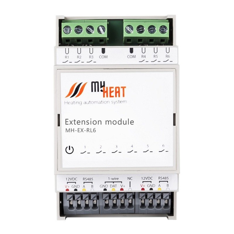 Блок расширения Эван релейный MY HEAT RL6 для PRO