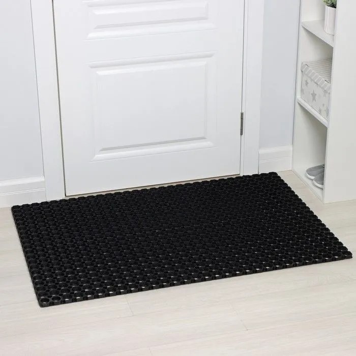 Коврик придверный грязесборный ячеистый (без канта, толщина 22 мм) резиновый, 100 х 150 см