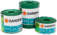 Бордюр зеленый Gardena 9 см, длина 9 м