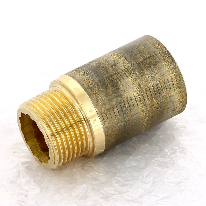 Удлинитель НВ хромированная бронза Viega 1/2 x 15