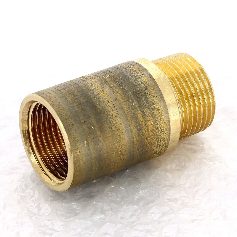 Удлинитель НВ хромированная бронза Viega 1/2 x 15