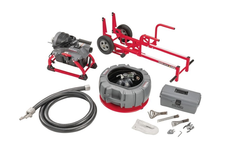 Машина секционная RIDGID K-5208 50/60 Гц с задним направляющим шлангом