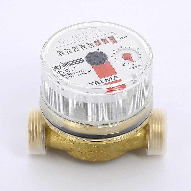 Счетчик для горячей воды Итэлма Н 3/4 L=80 WFW20 ДУ 15