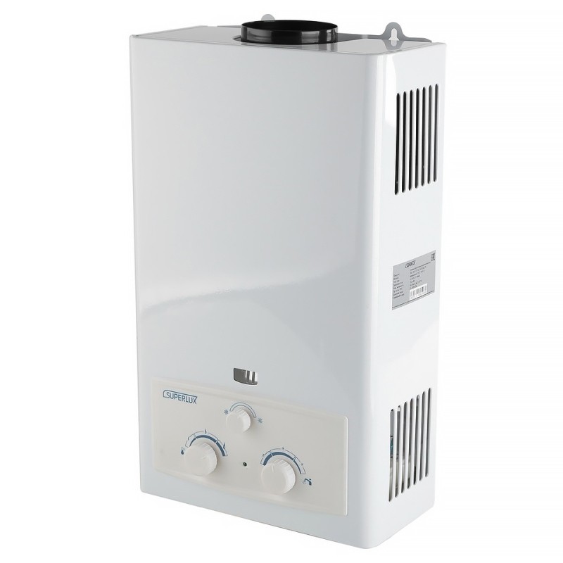 Водонагреватель газовый проточный Ariston SUPERLUX 10L CF NG NEW 10 17,4кВт электророзжиг