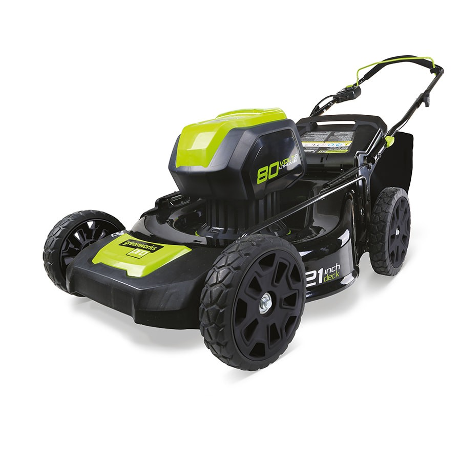 Газонокосилка бесщеточная аккумуляторная 80V GreenWorks GD80LM51SP