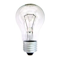 Лампа накаливания Е27, груша, 60Вт, 230В, прозрачная, гофр. упаковка