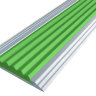 Противоскользящая полоса-порог Стандарт 40 мм зеленая 2,7 м