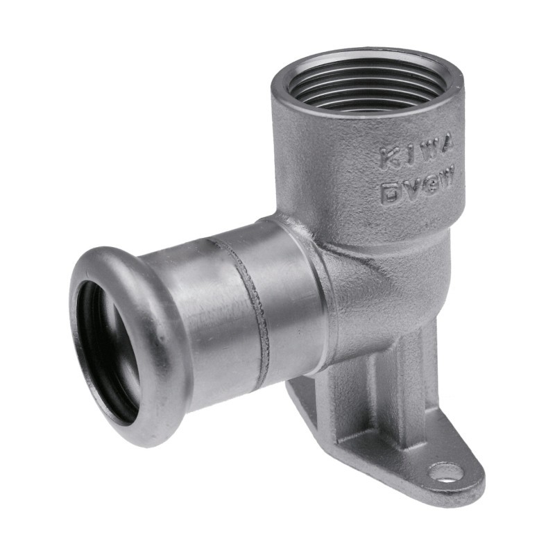 Водорозетка KAN пресс-В 15 x 1/2 нерж сталь Therm Inox