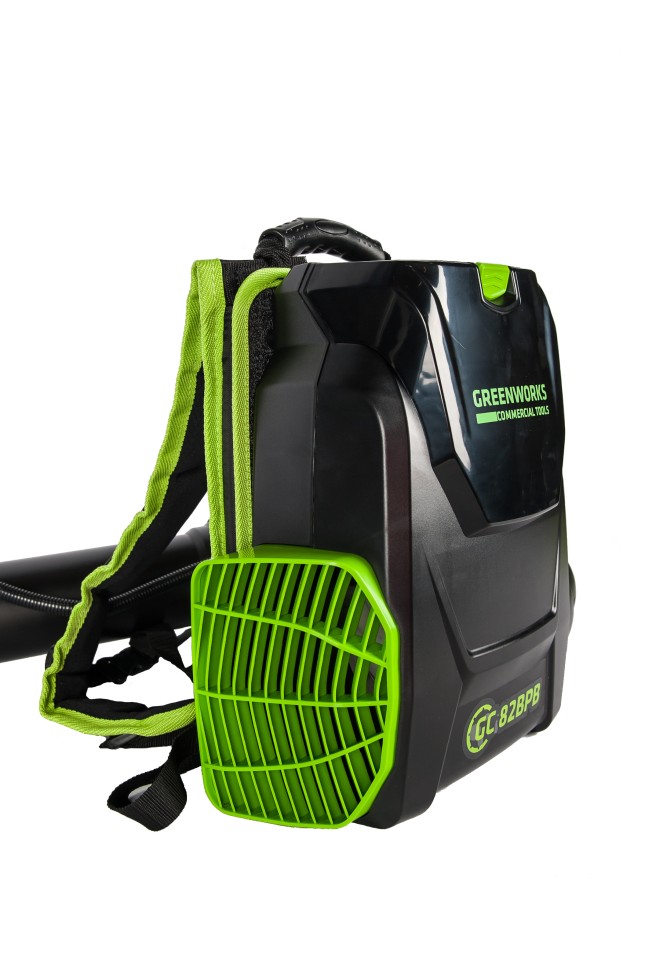 Воздуходув ранцевый аккумуляторный GD-82 82V GREENWORKS GD82BPB