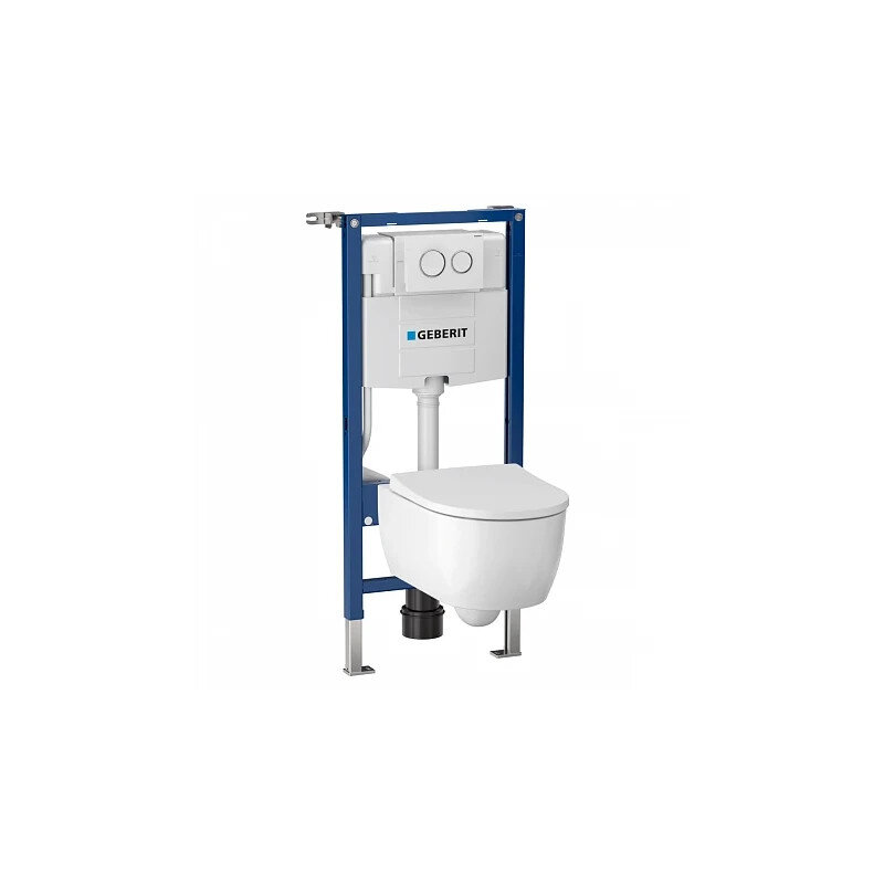 Комплект Geberit iCon Omega: 111.060.00.1 + 111.815.00.1 + 115.085.KJ.1 + 500.814.00.1
