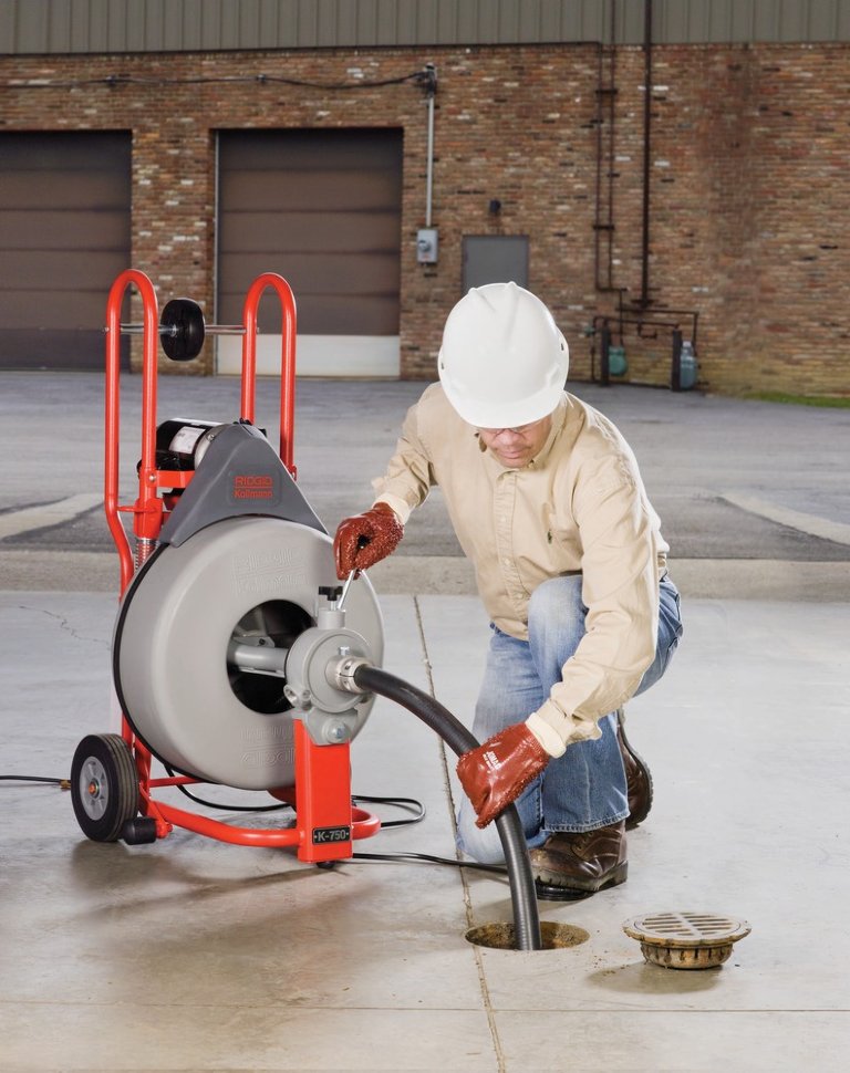 Машина прочистная барабанного типа RIDGID K-750 230 В