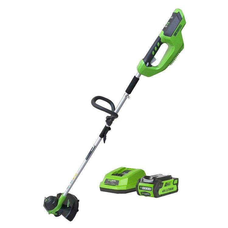 Триммер аккумуляторный G-MAX 40V GREENWORKS G40LTK6