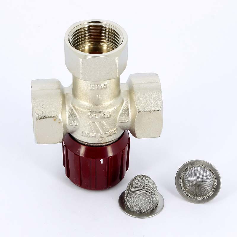 Термосмеситель AQUAMIX WATTS Ind 62C для ГВС 1В диапазон регулирования 42-60˚C
